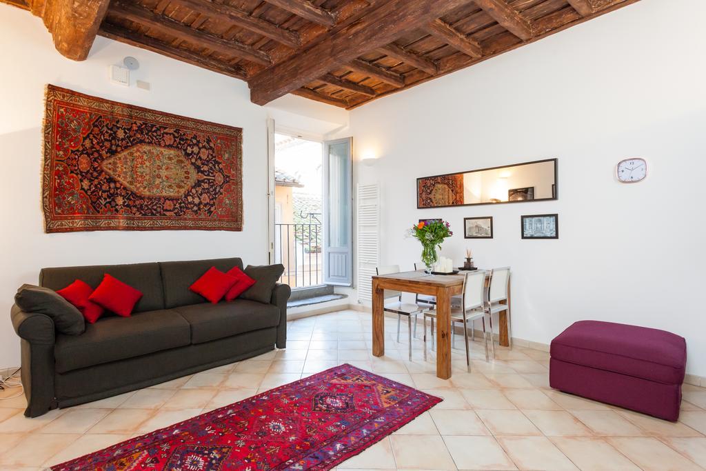 Maisonette Farnese Rome Kamer foto